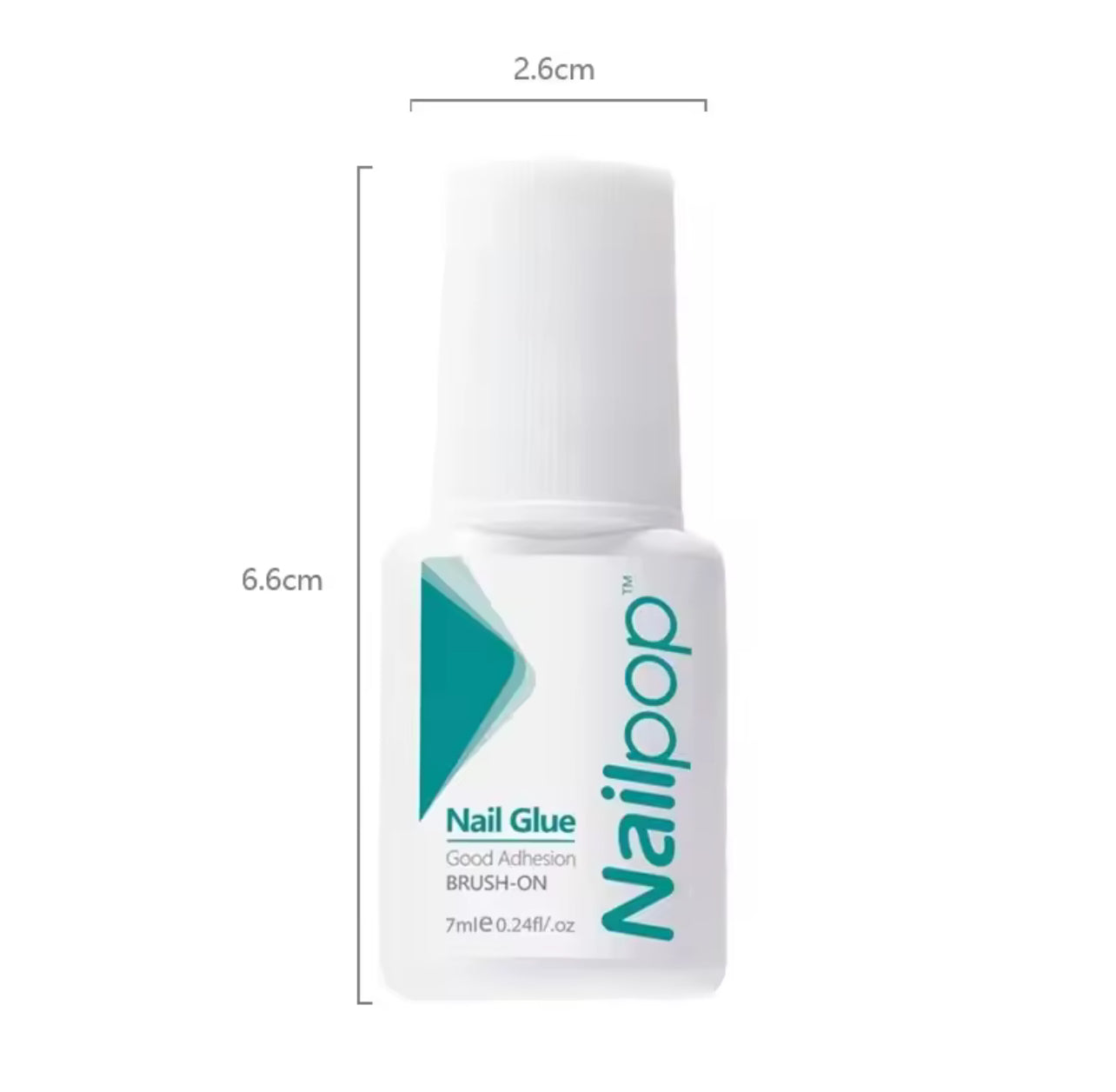 Brush-On Nail Glue Nail Pop Studio