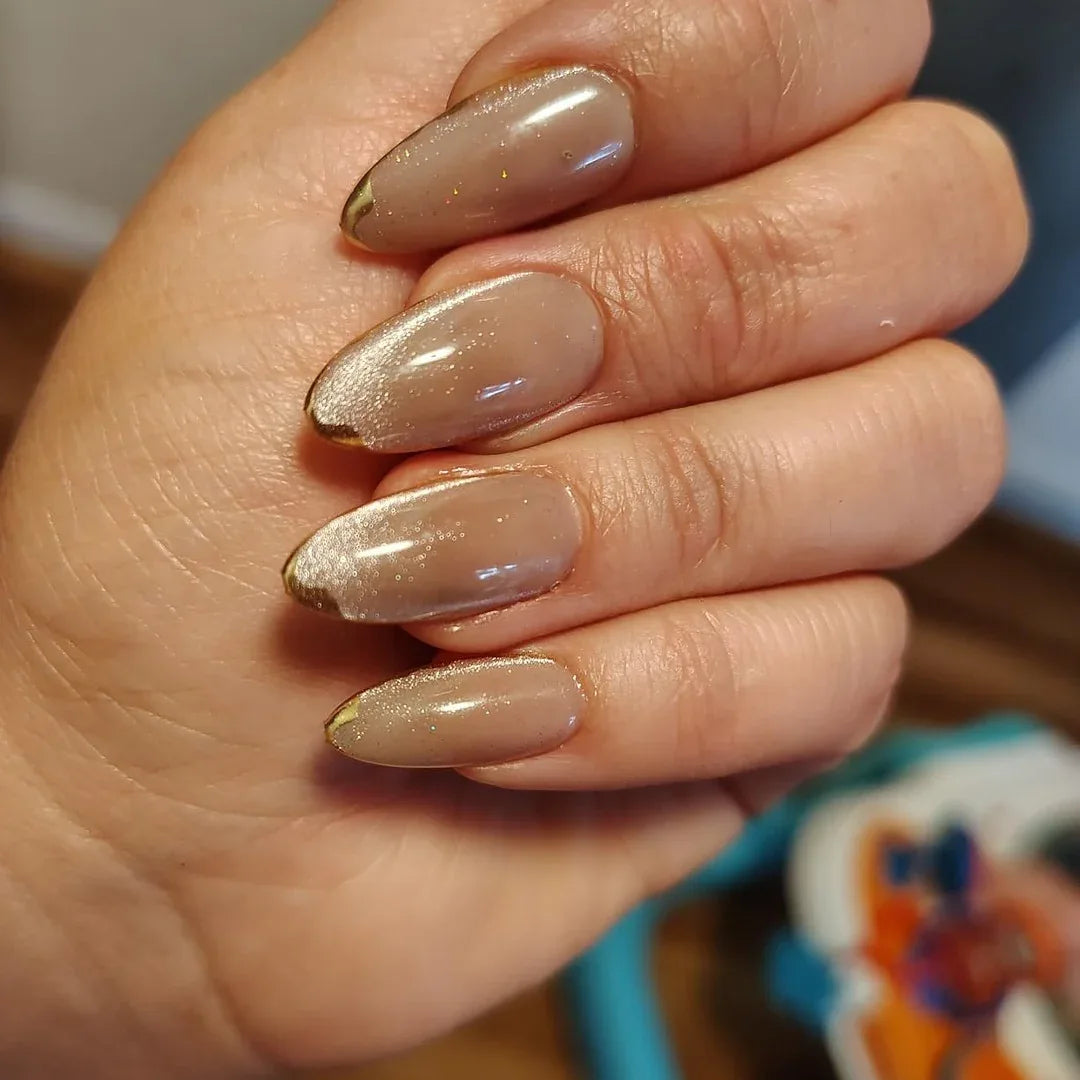 Knightshield Almond Nails - Press On Nails - Nail Pop Studio