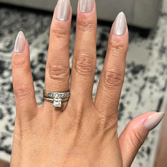 Aurora Cat Eye Almond Nails - Press On Nails - Nail Pop Studio