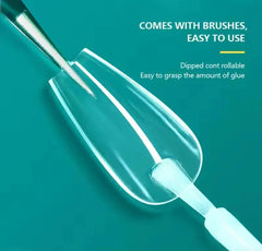 Brush-On Nail Glue Nail Pop Studio