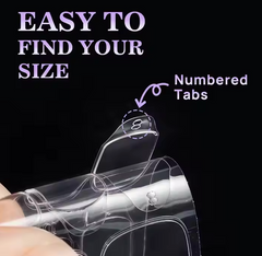 Press On Nails Adhesive Tabs-10 sheets, 300 pcs Nail Pop Studio