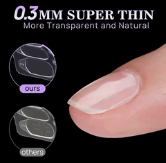 Press On Nails Adhesive Tabs-10 sheets, 300 pcs Nail Pop Studio