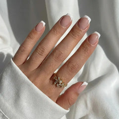 Classic French Square Nails - Press On Nails Nail Pop Studio