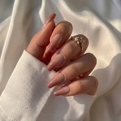 Classic Ombre Coffin - Press On Nails