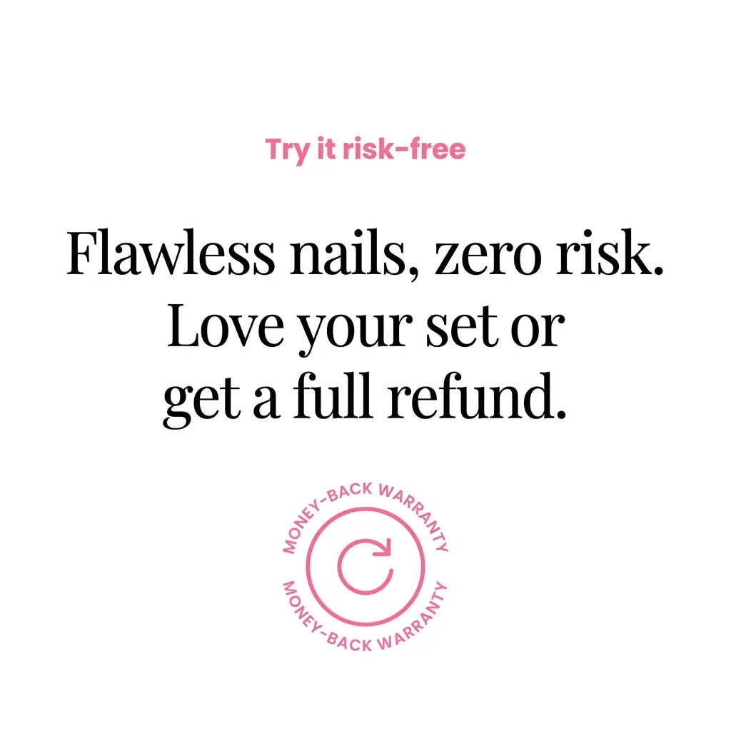 Endless Love Square Nails - Press On Nails Nail Pop Studio