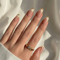 Knightshield Almond Nails - Press On Nails Nail Pop Studio