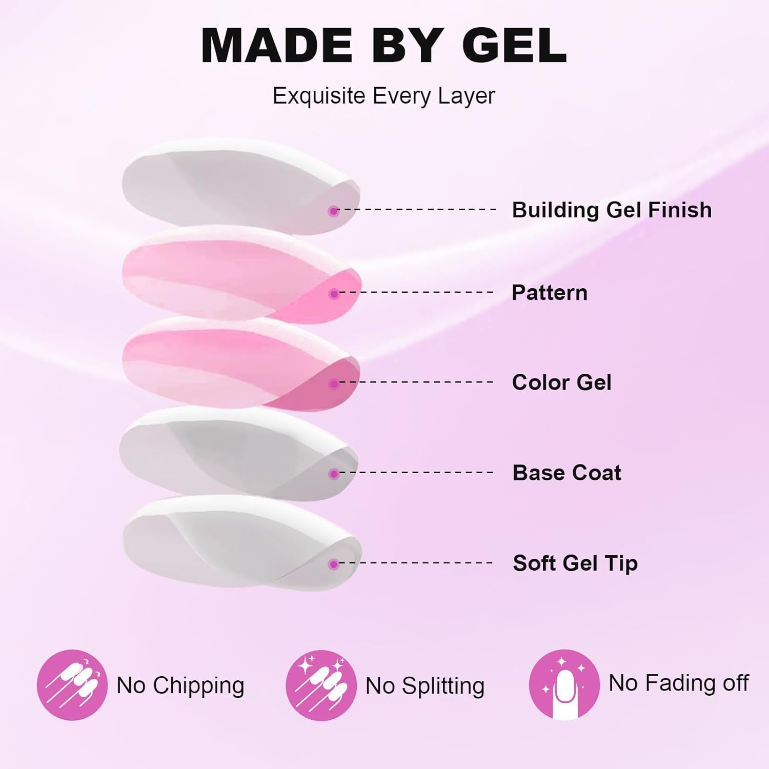 Black Almond Nails - Press on Nails | Long Lasting & Reusable Nail Pop Studio