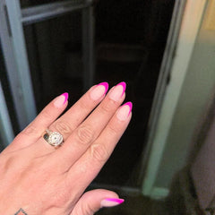 Summer Berry French Almond Nails - Press On Nails - Nail Pop Studio