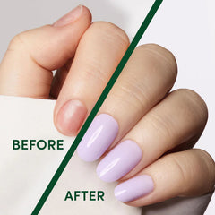 Lila lavender Oval Nails - Press On Nails | Long Lasting & Reusable Nail Pop Studio