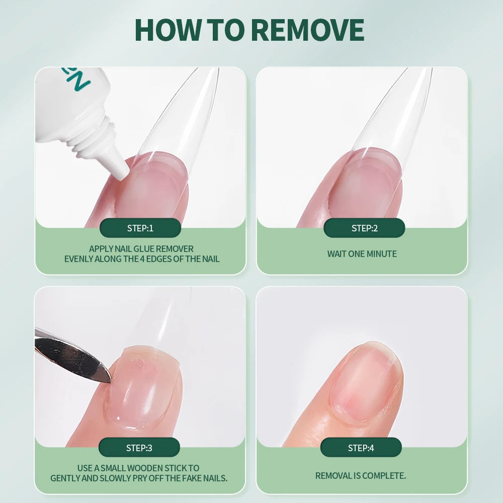 Gel Nail Tips DIY Manicure Kit Nail Pop Studio