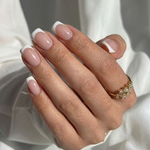 Classic French Square Nails - Press On Nails