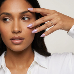 Purple Glaze Almond Nails - Press on Nails