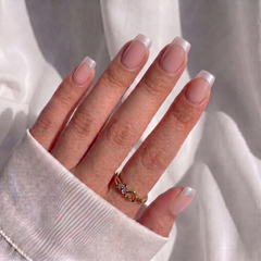 Pearl Prism Square Nails - Press On Nails