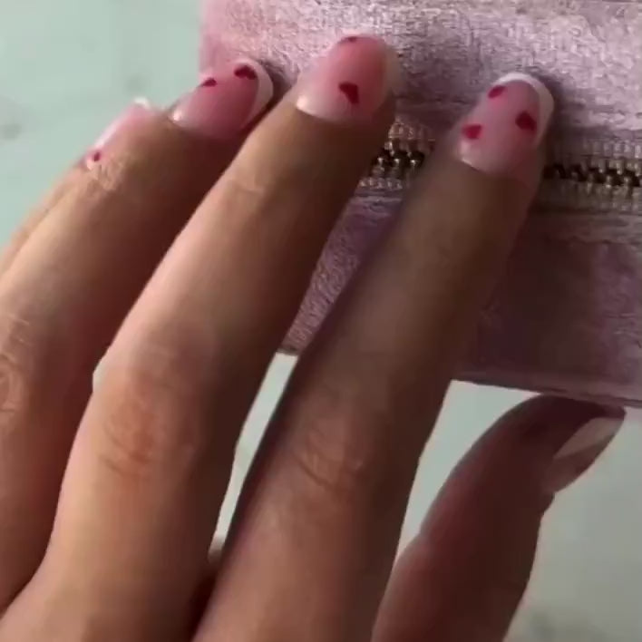 Endless Love Square Nails - Press On Nails